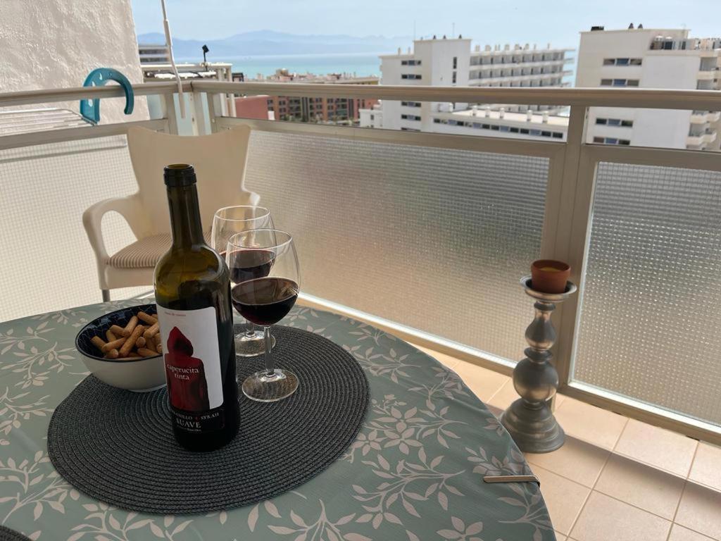 Panorama Apartment With Sea Views By Namaste Elite Torremolinos Bagian luar foto